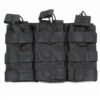 Triple Mag Pouch Adjustable Bungee Retention