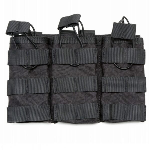 Triple Mag Pouch Adjustable Bungee Retention