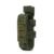 Open top tactical tourniquet pouch designed for rapid deployment on battle belts.