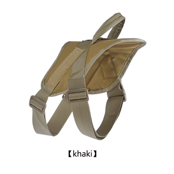 K Tactical reflective dog harness- MOLLE Quick-Release Adjustable Tactical Harness