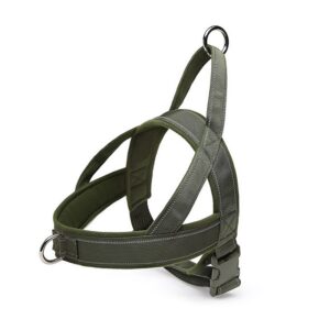 O1CN01vcwxXq2KyJ85Wp93B_!!2218659069625-0-cib Tactical reflective dog harness - MOLLE Quick-Release Heavy-Duty Large Dog Harness