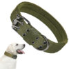 五档调节狗项圈14 Tactical dog collar - MOLLE Heavy-Duty Adjustable Military Dog Collar