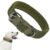 Olive green tactical heavy duty dog collar for large breeds - PANOAR