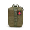 0X5A3307 Military Grade MOLLE Tactical Medical Kit - Quick Access First Aid