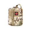 0X5A3383 Military Grade MOLLE Tactical Medical Kit - Quick Access First Aid
