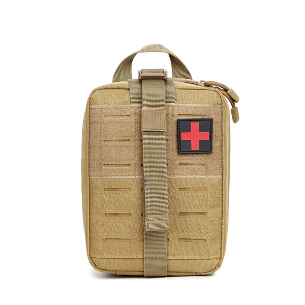 0X5A3389 Military Grade MOLLE Tactical Medical Kit - Quick Access First Aid