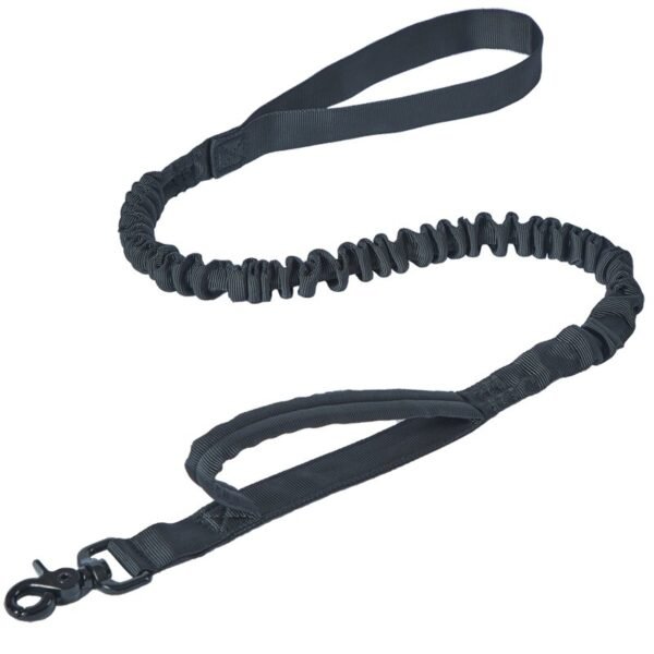 Tactical Dog Leash - Camouflage Elastic Military Heavy-Duty Nylon