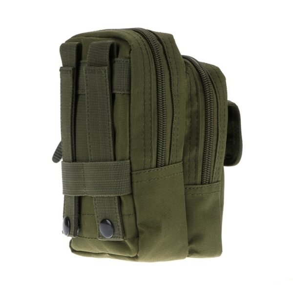 Tactical Double Layer Waist Pack - Waterproof Durable Outdoor Military Gear for Hiking Camping