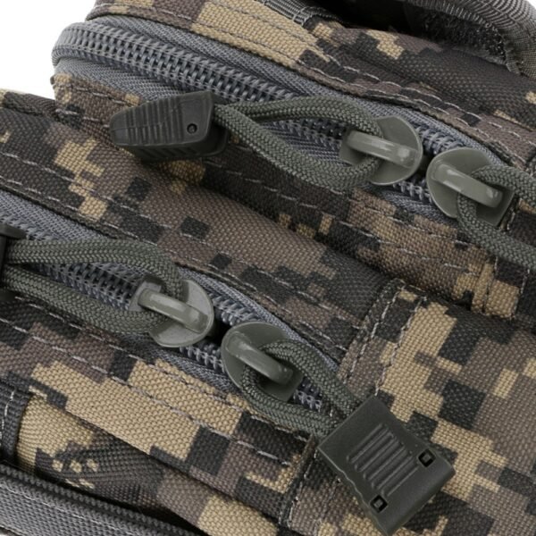 Tactical Double Layer Waist Pack - Waterproof Durable Outdoor Military Gear for Hiking Camping