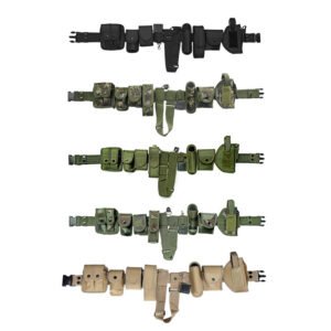 Multiple camouflage options for wholesale tactical shooter belts with inner belt - PANOAR