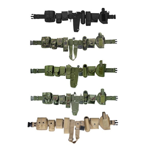 Multiple camouflage options for wholesale tactical shooter belts with inner belt - PANOAR