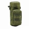 Camo Tactical Molle Water Bottle Pouch – Adjustable for Outdoor Hiking