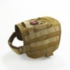 K9 Tactical Dog Vest - MOLLE Heavy-Duty Dog Emergency Pouch