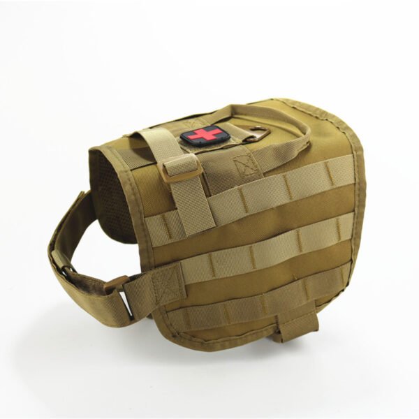 K9 Tactical Dog Vest - MOLLE Heavy-Duty Dog Emergency Pouch