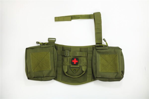 K9 Tactical Dog Vest - MOLLE Heavy-Duty Dog Emergency Pouch