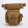 Molle Tactical Leg Pouch- Convertible Waist Bag Crossbody Bag for Outdoor Sports