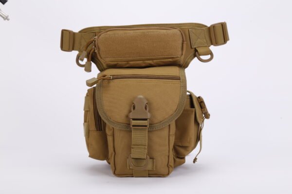 Molle Tactical Leg Pouch- Convertible Waist Bag Crossbody Bag for Outdoor Sports