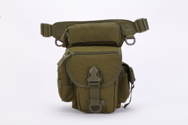 Molle Tactical Leg Pouch- Convertible Waist Bag Crossbody Bag for Outdoor Sports