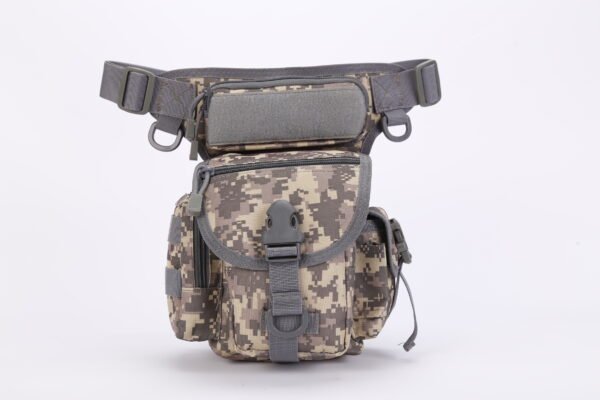 Molle Tactical Leg Pouch- Convertible Waist Bag Crossbody Bag for Outdoor Sports