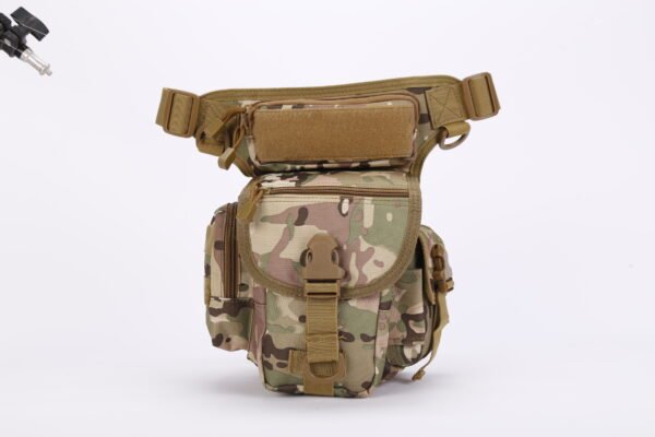 Molle Tactical Leg Pouch- Convertible Waist Bag Crossbody Bag for Outdoor Sports