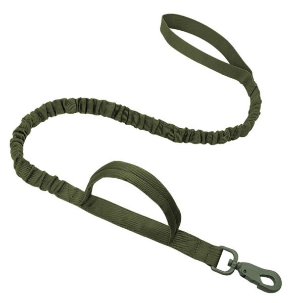 Outdoor Training Tactical Dog Leash - Multi-Color Elastic Nylon Leash