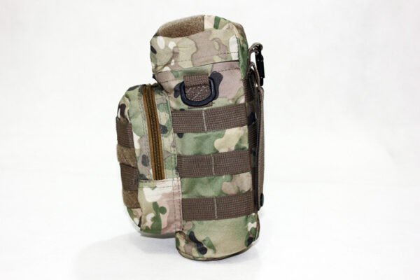 Camo Tactical Molle Water Bottle Pouch – Adjustable for Outdoor Hiking