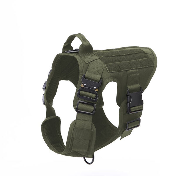 军绿 MOLLE Dog Harnesstactical dog harness