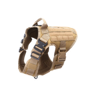 卡其 MOLLE Dog Harnesstactical dog harness