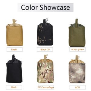 Wholesale MOLLE Dump Pouch Multiple Camo Color Options