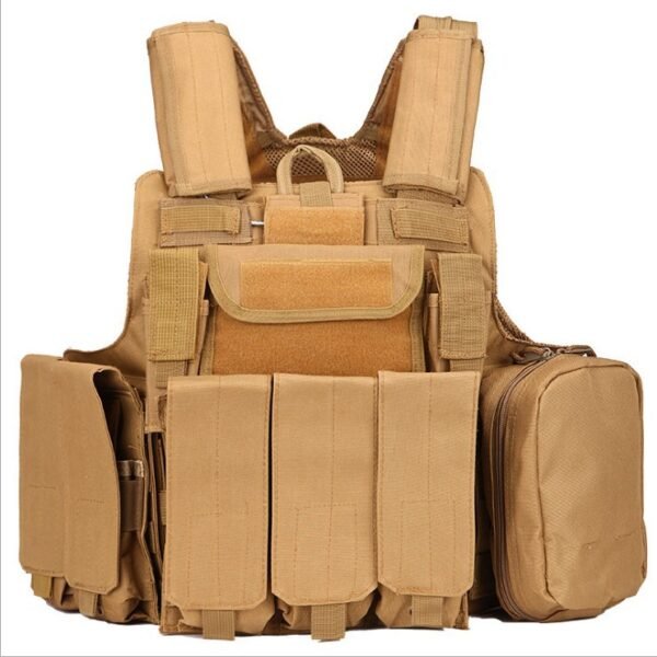 Premium Wholesale Combat Vest with Pouches and Admin Panel