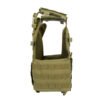 Minimalist MOLLE tactical vest base for B2B bulk orders - PANOAR