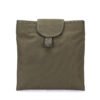 Olive green premium wholesale roll up dump pouch with velcro flap - PANOAR