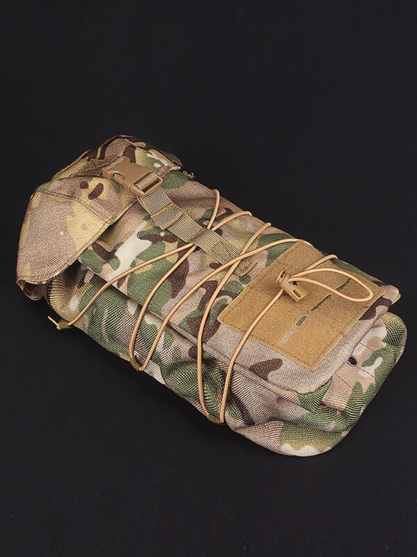 Rear attachment straps on a durable molle mag drop bag - PANOAR