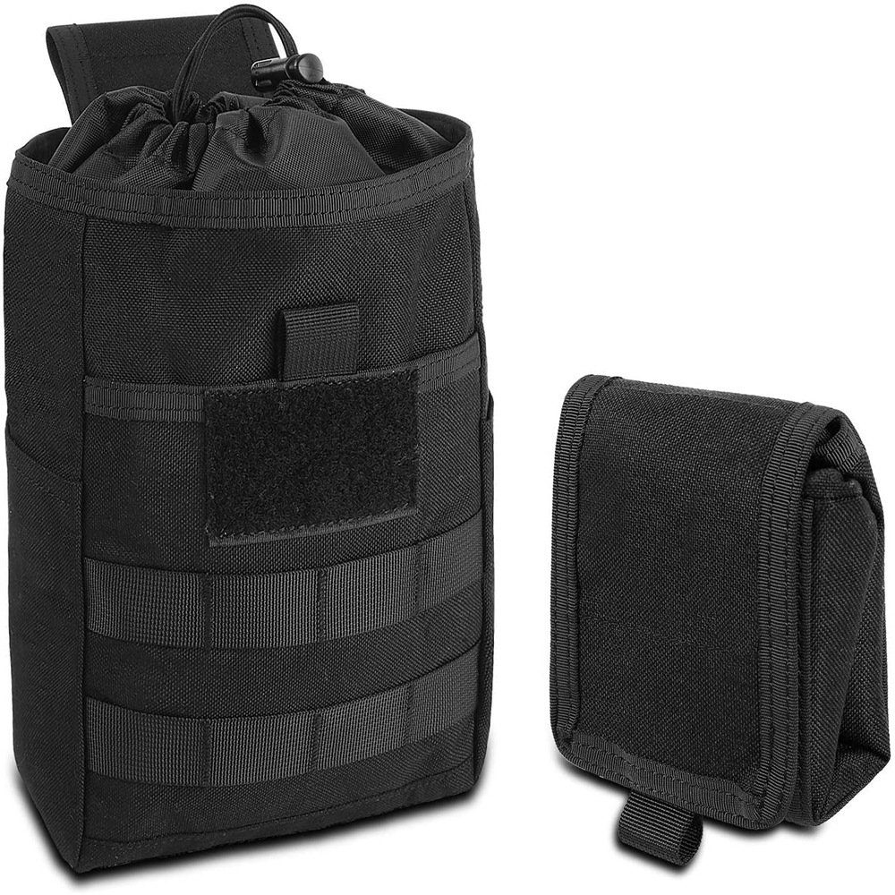 Esstac dump pouch with bungee cinch