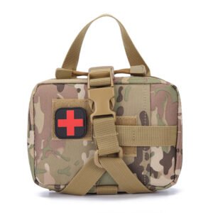 Multicam wholesale compact EMT pouch empty with top grab handle and buckle strap - PANOAR