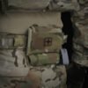 Multicam wholesale micro trauma pouch mounted on tactical belt with tourniquet - PANOAR
