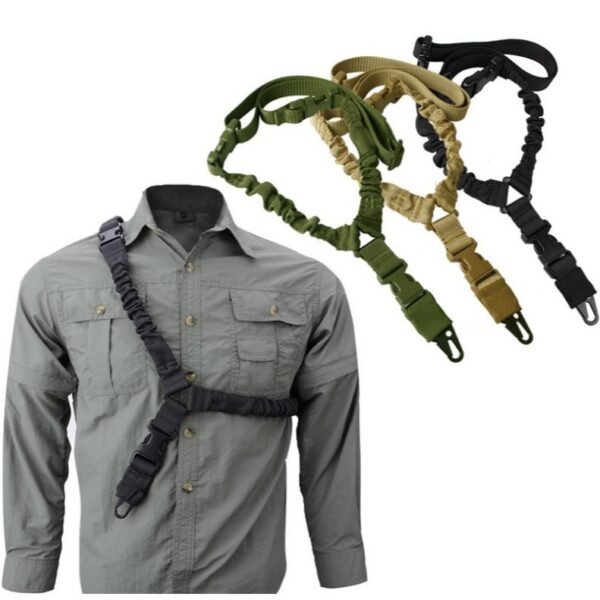 Heavy duty metal hook clip on a tactical gun strap manufacturer - PANOAR