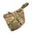 Black wholesale tactical sling backpack worn on back - PANOAR
