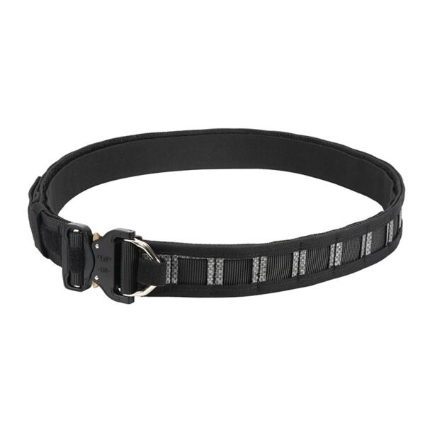 Breathable mesh back panel on a tactical molle battle belt harness supplier - PANOAR