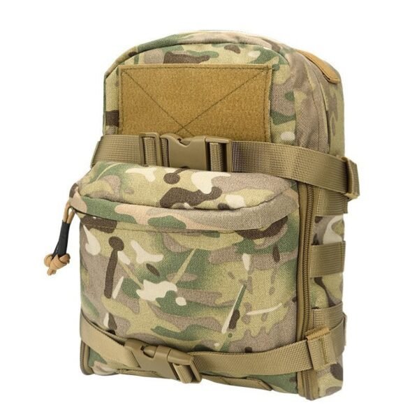 Coyote tan compact modular molle assault pack for tactical vests