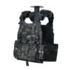Rapid release buckles and laser-cut cummerbund on quick release tactical gear - PANOAR