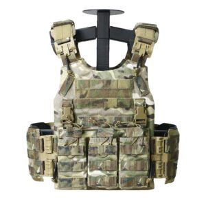 2 Premium wholesale multicam plate carrier with front magazine pouches - PANOAR