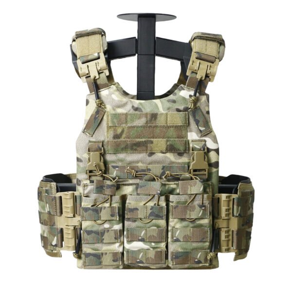 Premium wholesale multicam plate carrier with front magazine pouches - PANOAR