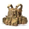2 Chest admin pouch and clear ID window on a high capacity mag pouch vest - PANOAR