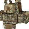 2 Full loadout plate carrier with abdominal pouch for IFAK storage - PANOAR