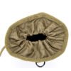Top elastic drawstring closure on a durable molle magazine recovery bag - PANOAR