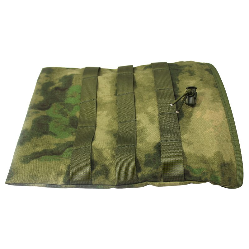 Blue Force Gear Ten-Speed dump pouch mounted on plate carrier