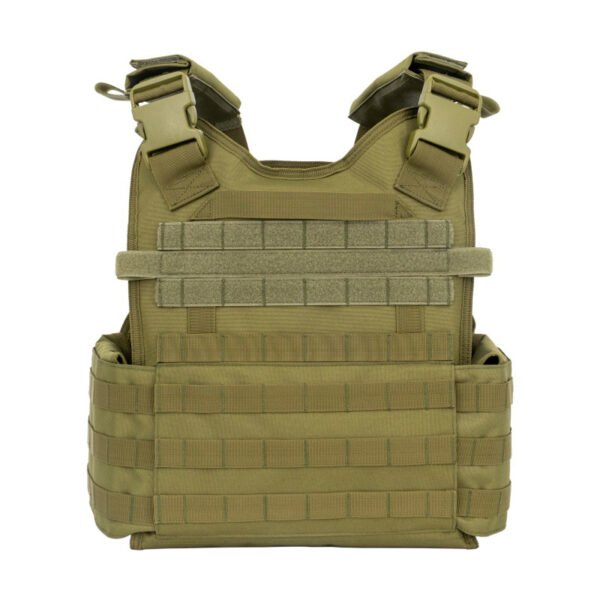 Slick plate carrier front panel ready for custom OEM branding - PANOAR