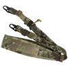 Full view of wholesale tactical gun sling strap showing two point design - PANOAR