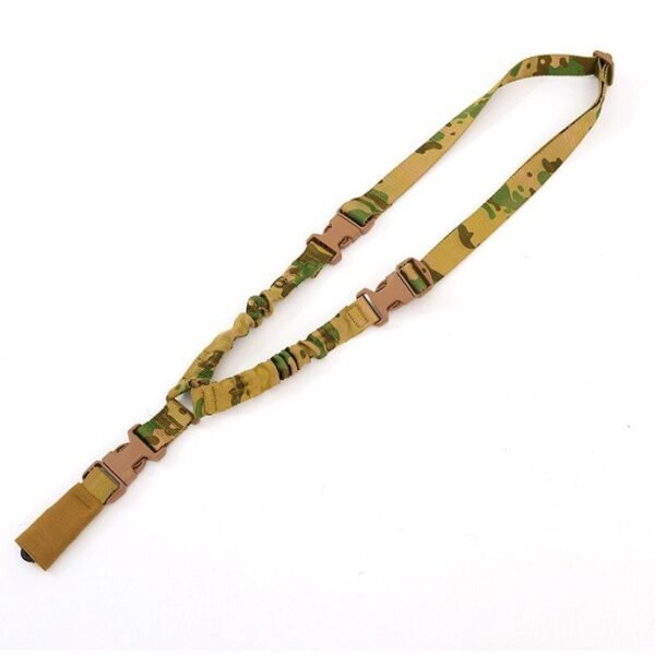 Quick adjust pull loop mechanism on a tactical rifle sling - PANOAR